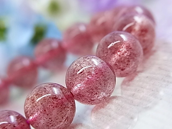 ラスト一点】♥ピンクエピドート アフリカン ストロベリークォーツ 約