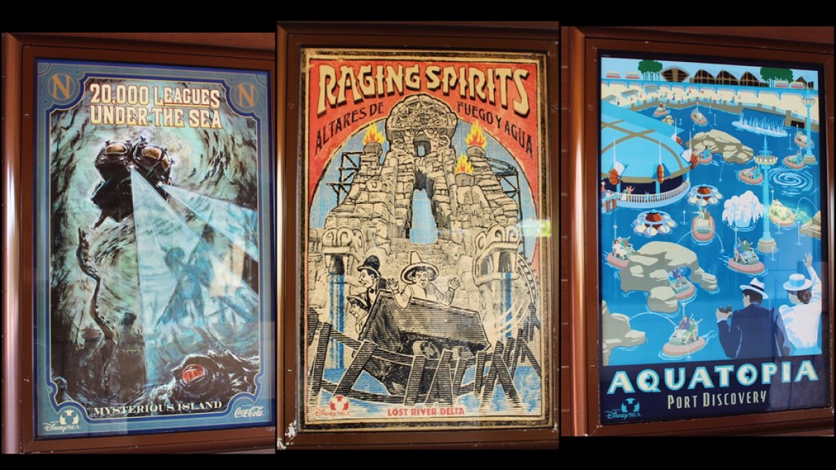 ディズニーシーのアトラクションポスター| キャステル | CASTEL