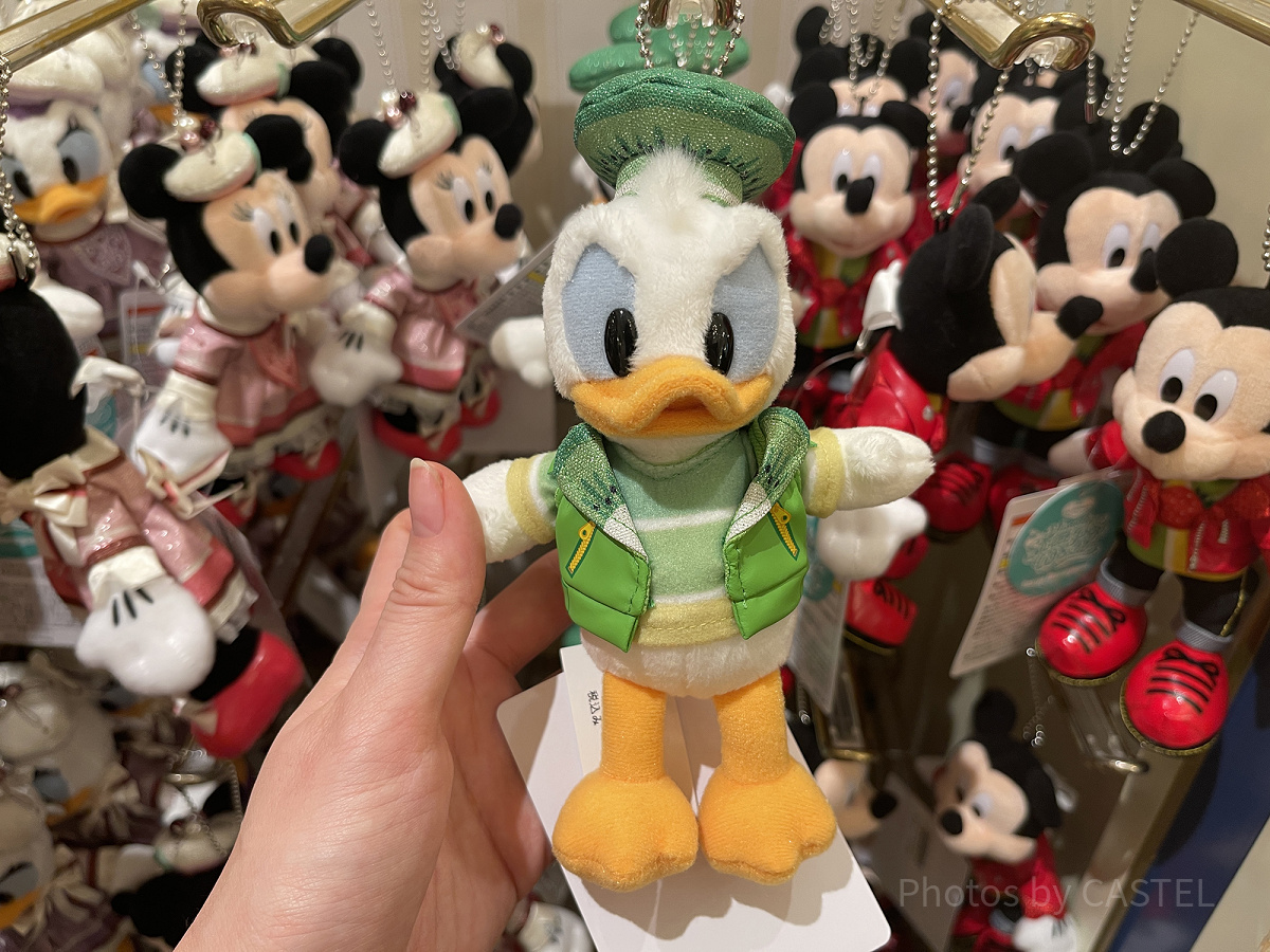 ドナルドぬいぐるみバッジ(パルパルーザ第3弾グッズ)| キャステル