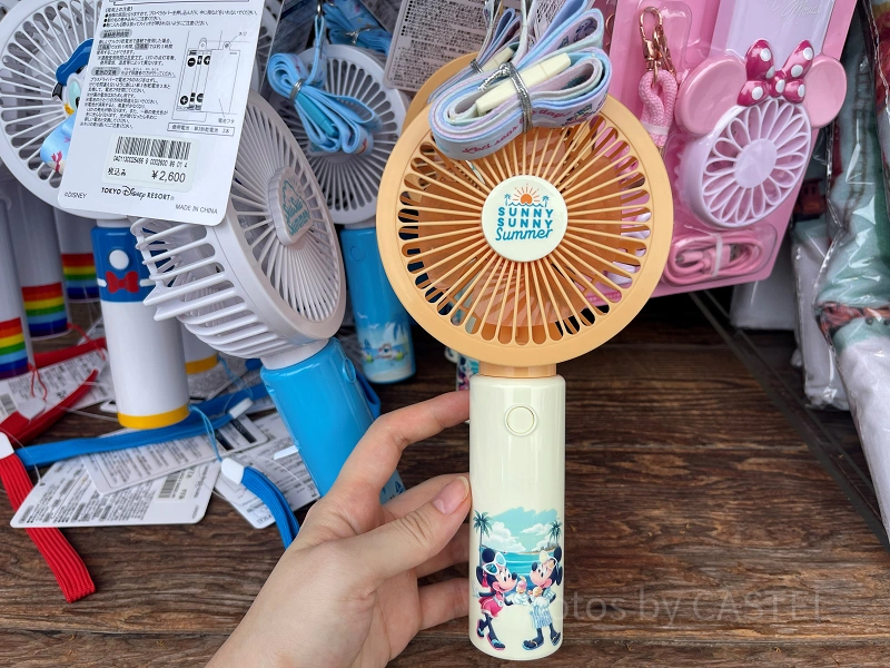 ズートピア ハンディファン 扇風機 肉球 アイス 2way ディズニーストア