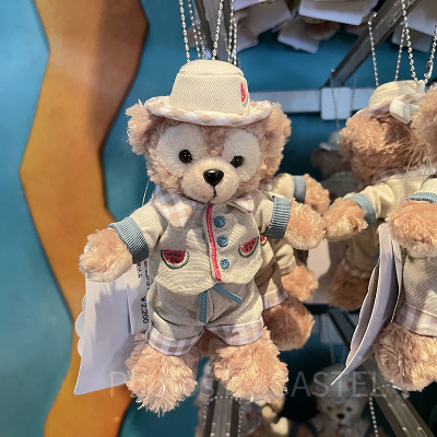 ダッフィーぬいぐるみバッジ（テイスティ・サマー・サプライズグッズ