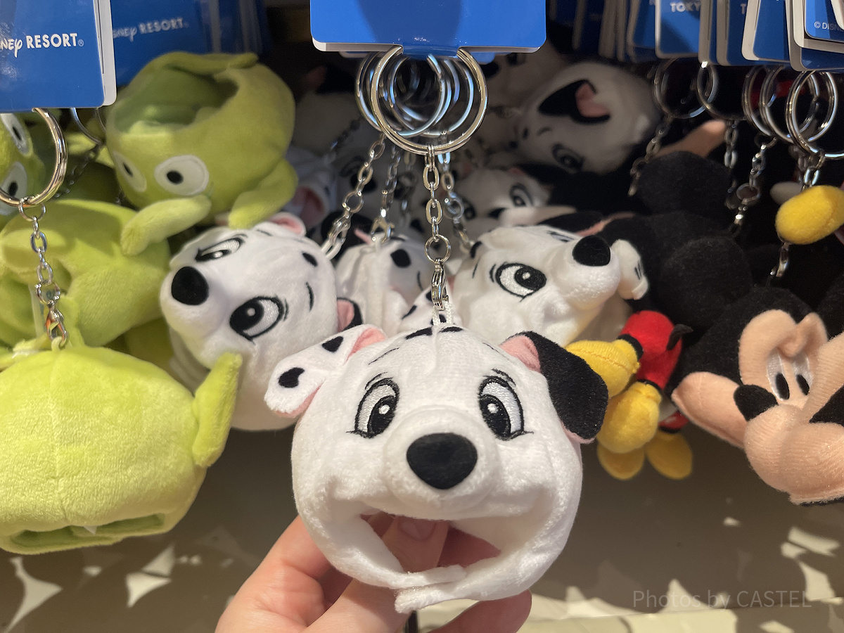 ファンキャップキーチェーン（101匹わんちゃん）| キャステル | CASTEL