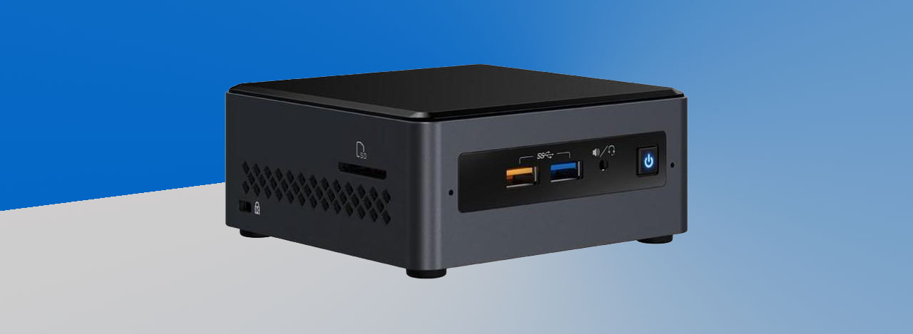 Intel NUC NUC7CJYH Desktop Computer - Intel Celeron J4005 2 GHz