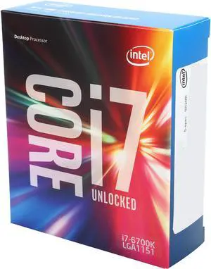 Intel Core i7 6th Gen - Core i7-6700 Skylake Quad-Core 3.4 GHz LGA