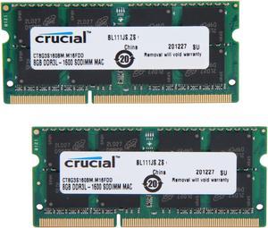 Crucial 16GB (2 x 8GB) 204-Pin DDR3 SO-DIMM DDR3L 1600 - Newegg.com