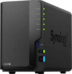 Synology 2-bay DiskStation DS225+ (Diskless) - Newegg.com