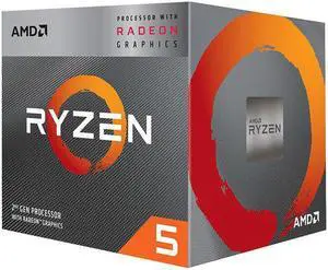 Refurbished: AMD RYZEN 5 3400G 4-Core 3.7 GHz (4.2 GHz Max Boost