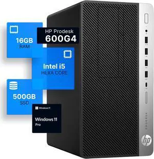 Refurbished: HP Z2 G4 Mid-Tower Workstation - Intel Core i5-9500