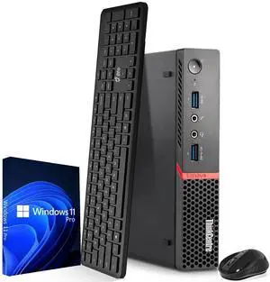 Refurbished: Dell OptiPlex 3050 Tiny Desktop PC, Intel Quad Core