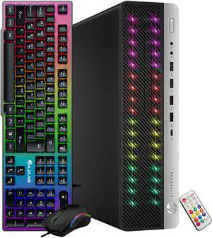 Refurbished: HP Desktop Computer 800 G3-SFF Intel Core i7 7th Gen