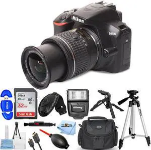 Nikon D3500 DSLR Camera with 18-55mm VR Lens 1590 - 7PC Accessory