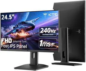 KTC 24 Inch QHD 2560x1440 IPS Computer Monitor, 100Hz Zero-Frame