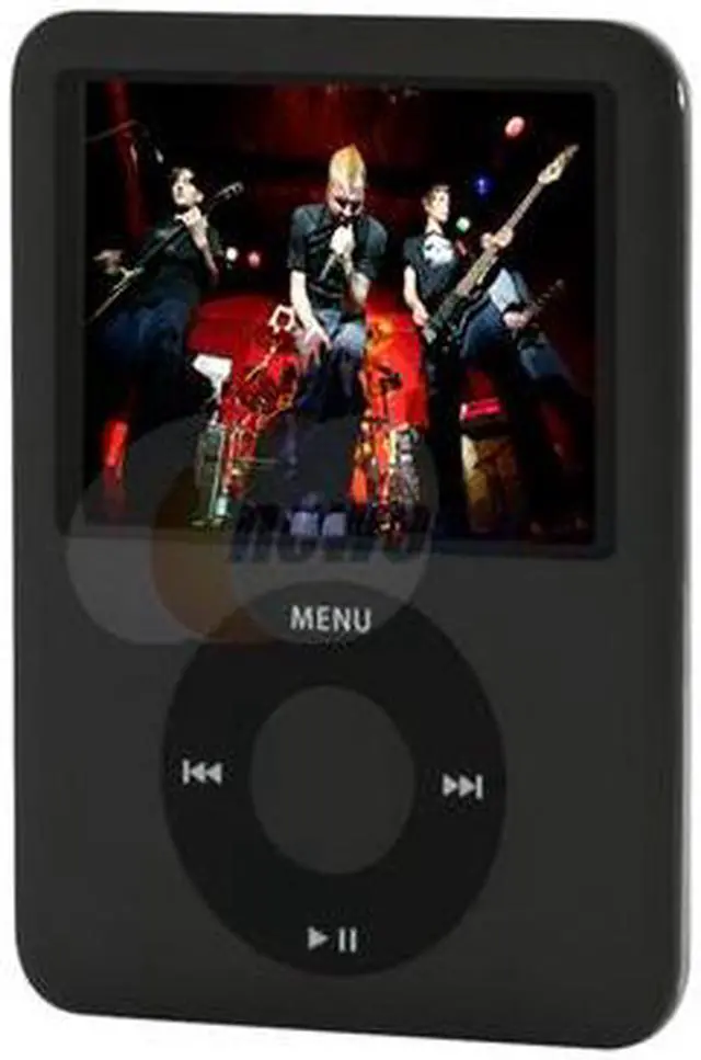 Apple 8GB iPod Nano - 3rd Gen (BLACK) MB261LL/A - Newegg.com