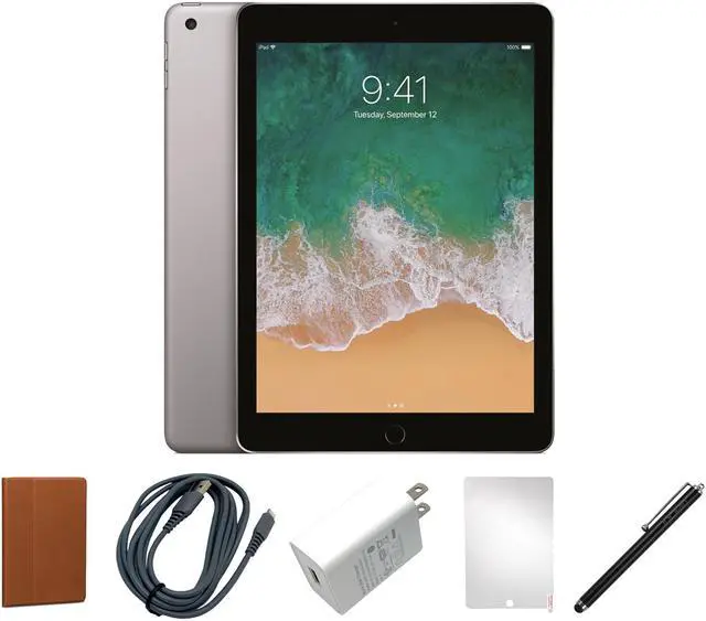 Refurbished: Refurbished Apple iPad 6th Generation Tablet, 32GB of