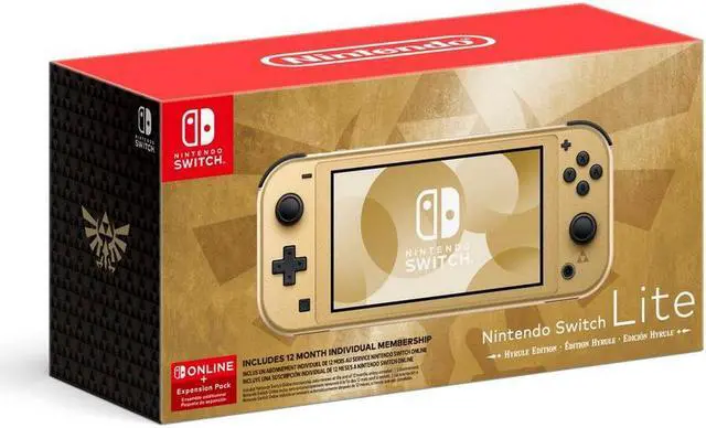 Nintendo Switch™ Lite: Hyrule Edition with Bonus Nintendo Switch