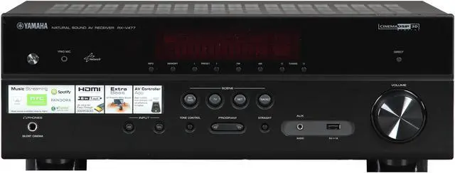 Yamaha RX-V477 5.1 Channel Home Theater AV Receiver - Newegg.com