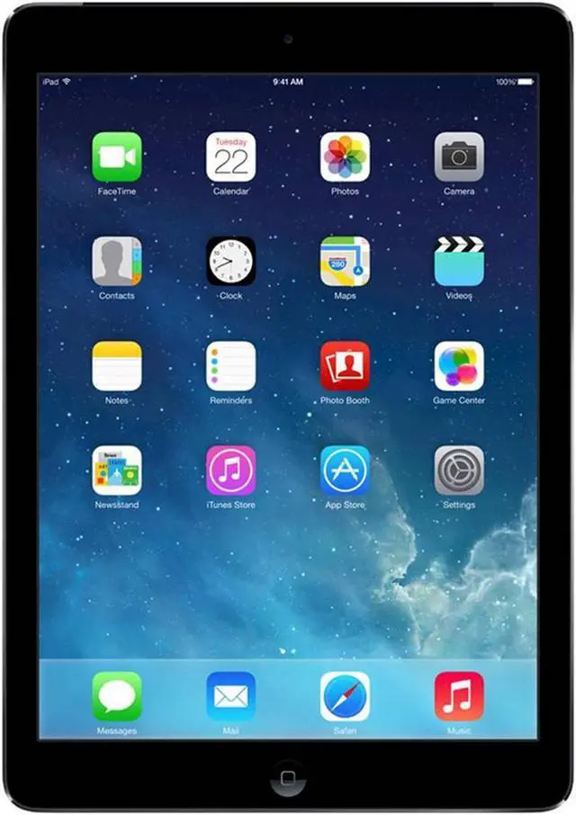 Apple iPad Air 1st Gen Space Gray 16 GB WiFi - Newegg.com