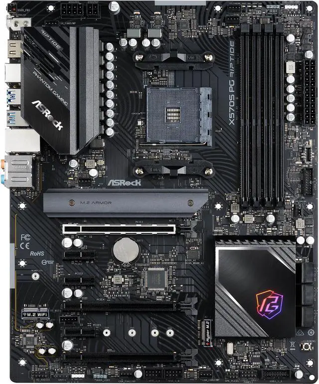 ASRock X570S PG RIPTIDE AM4 ATX AMD Motherboard - Newegg.com