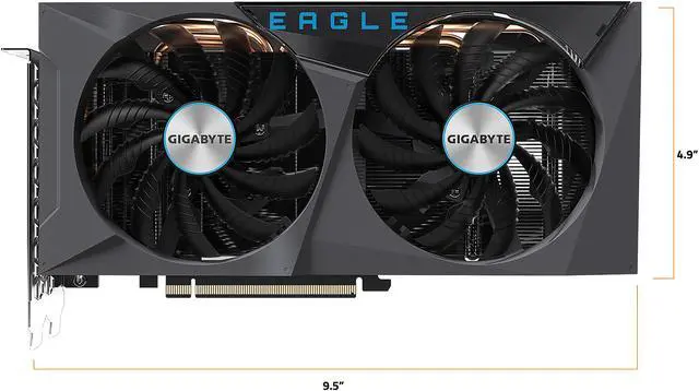 GIGABYTE GeForce RTX 3060 EAGLE OC 12G Graphics Card, 2 x