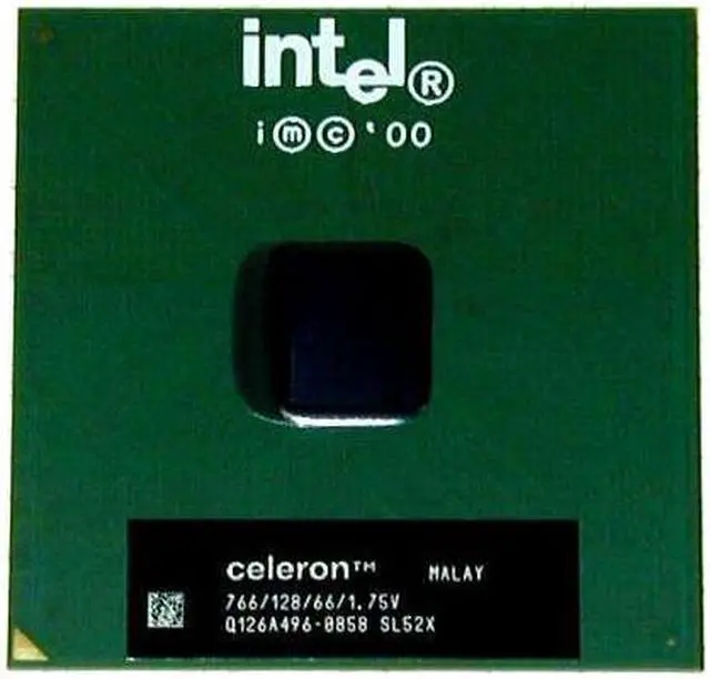 Intel Celeron 766 (Pentium III based) - Celeron Coppermine 766 MHz