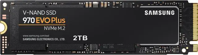 SAMSUNG 970 EVO Plus SSD 2TB - M.2 NVMe Interface Internal Solid