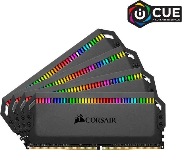 CORSAIR Dominator Platinum RGB 128GB (4 x 32GB) 288-Pin PC RAM