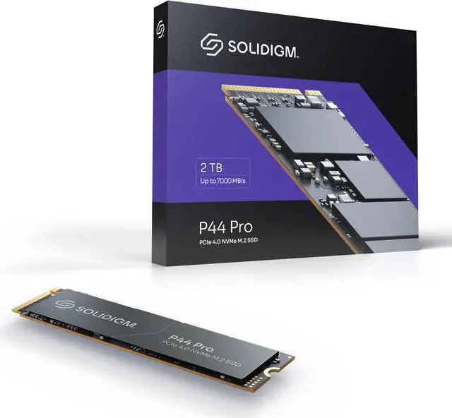 Solidigm P44 Pro 2TB M.2 2280 PCIe 4.0 NVMe Gen4 Gaming TLC