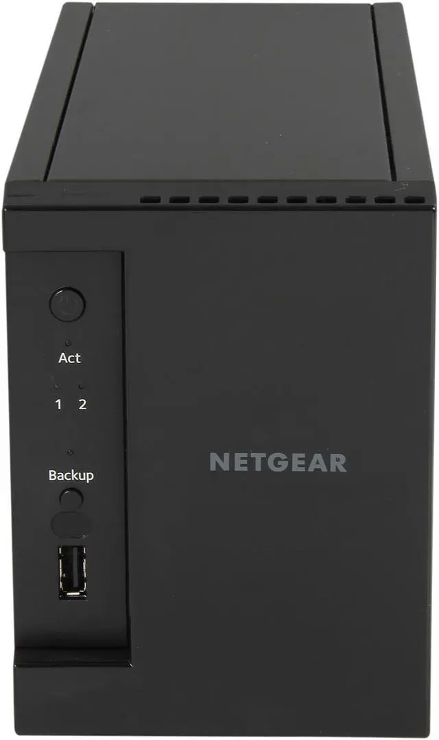 NETGEAR ReadyNAS 102 2-Bay Network Attached Storage Diskless