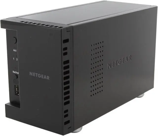 NETGEAR ReadyNAS 102 2-Bay Network Attached Storage Diskless