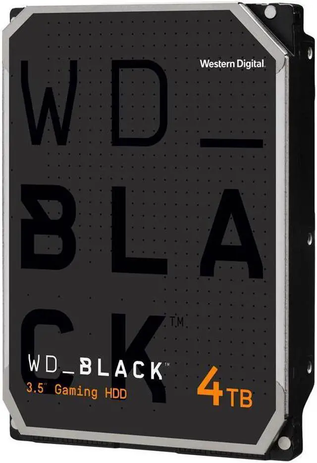 WD Black 4TB Performance Desktop Hard Disk Drive - 7200 RPM 256MB