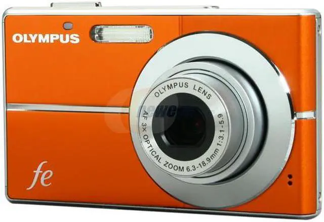 OLYMPUS FE-3010 Orange 12.0 MP Digital Camera - Newegg.com