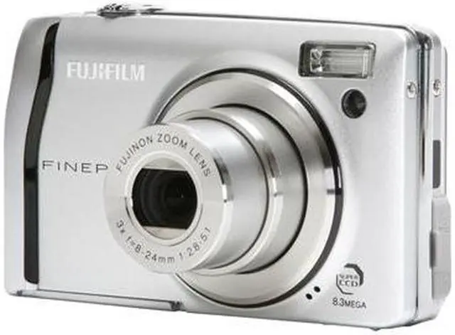 FUJIFILM FinePix F40fd Silver 8.3 MP Digital Camera - Newegg.com