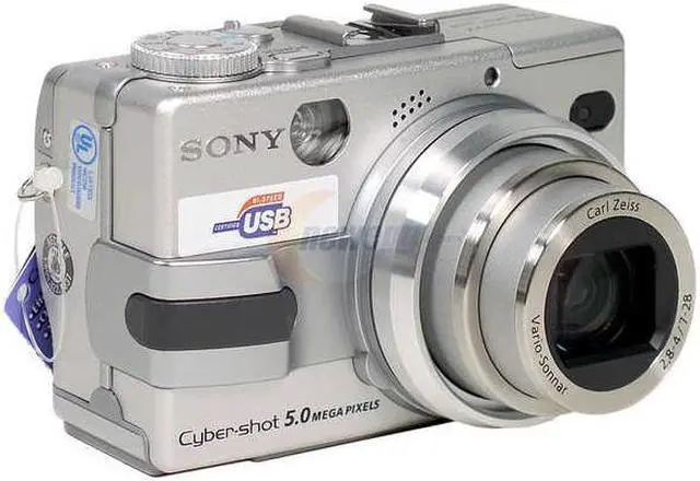 SONY Cyber-shot DSC-V1 Silver 5.0MP Digital Camera - Newegg.com