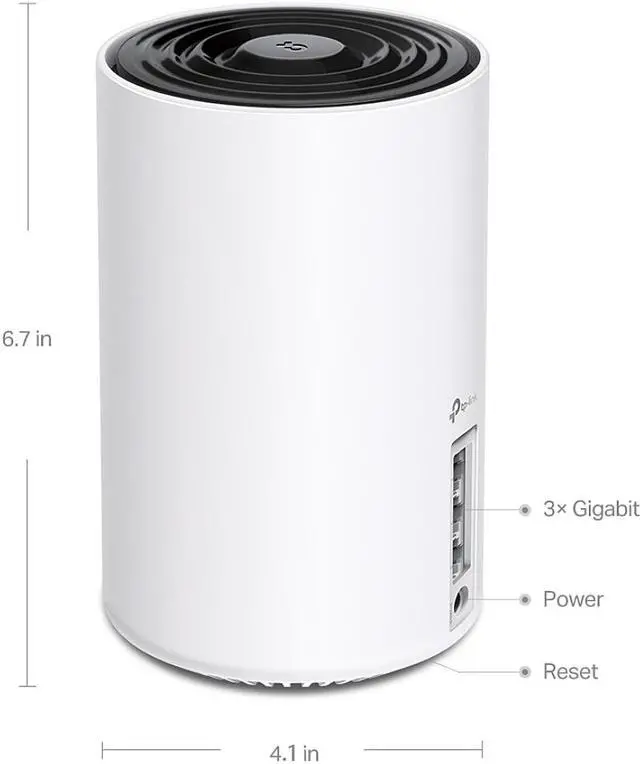 TP-Link Deco XE75(3-pack) AXE5400 Tri-Band Mesh Wi-Fi 6E System