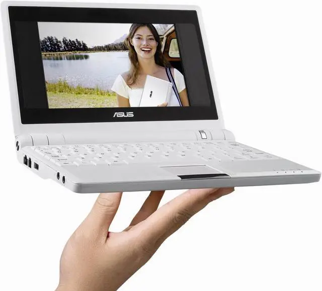 ASUS Eee PC 4G - Pearl White Intel Celeron M 353 7