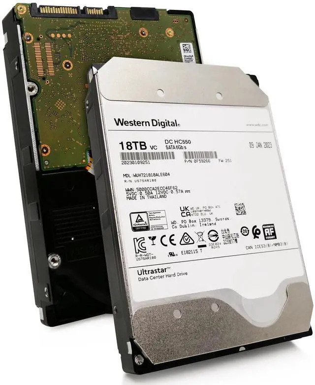 WD Ultrastar DC HC550 18TB SATA 6Gb/ 3.5