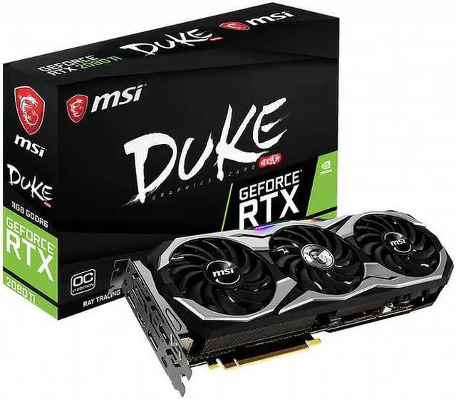 MSI GeForce RTX 2080 Ti DUKE OCV1 11GB GDDR6 Graphics Card