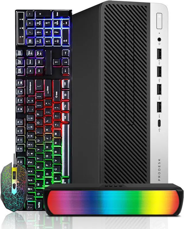 Refurbished: HP ProDesk 600 G4 SFF Windows 11 Pro High-Performance