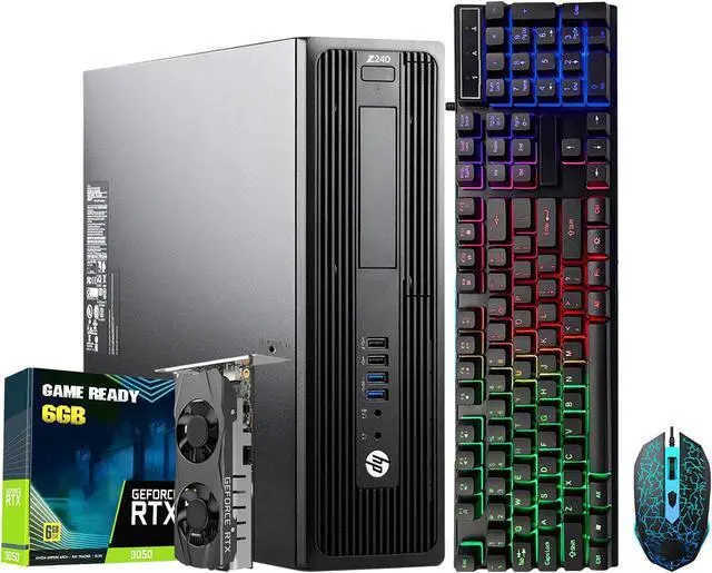 Refurbished: HP Workstation Z240 Gaming/ Editing High-Performance