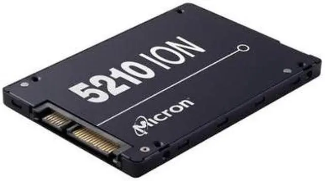 Micron MTFDDAK7T6QDE-2AV1ZABYYR 5210 ION 7.68TB SATA 6.0Gbps 2.5