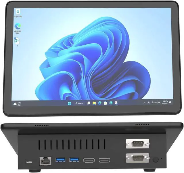 HIGOLEPC Mini PC,10.1 Inch Touchscreen Mini Computer Windows 11