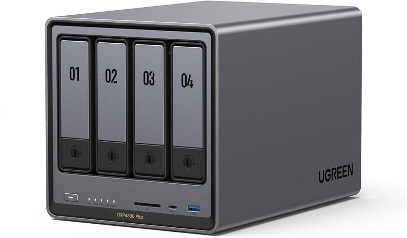 UGREEN DXP4800 Plus 4-Bay NAS (Diskless) - Canada Computers
