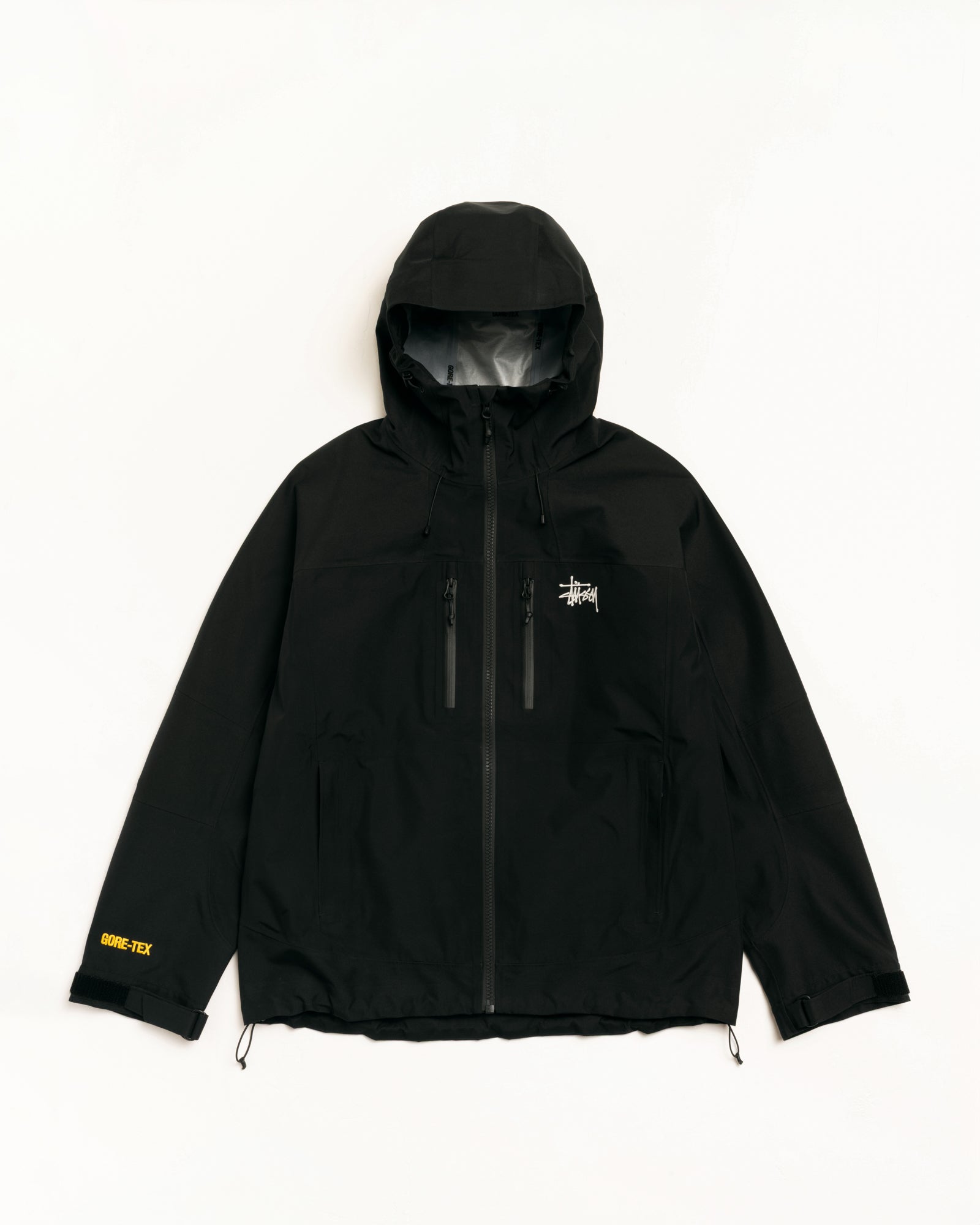 Gore-Tex® Guide Shell – Black | Outerwear | Stüssy Canada