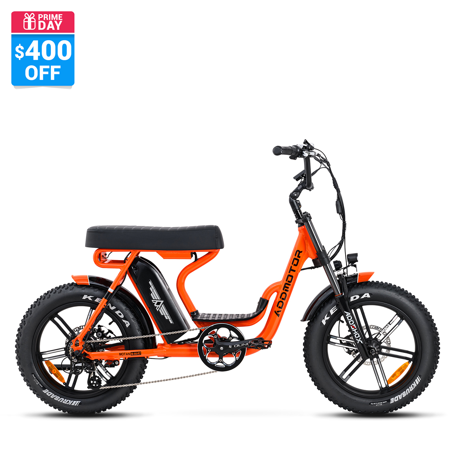 M-66 R7 Step Through Electric Cruiser Bike