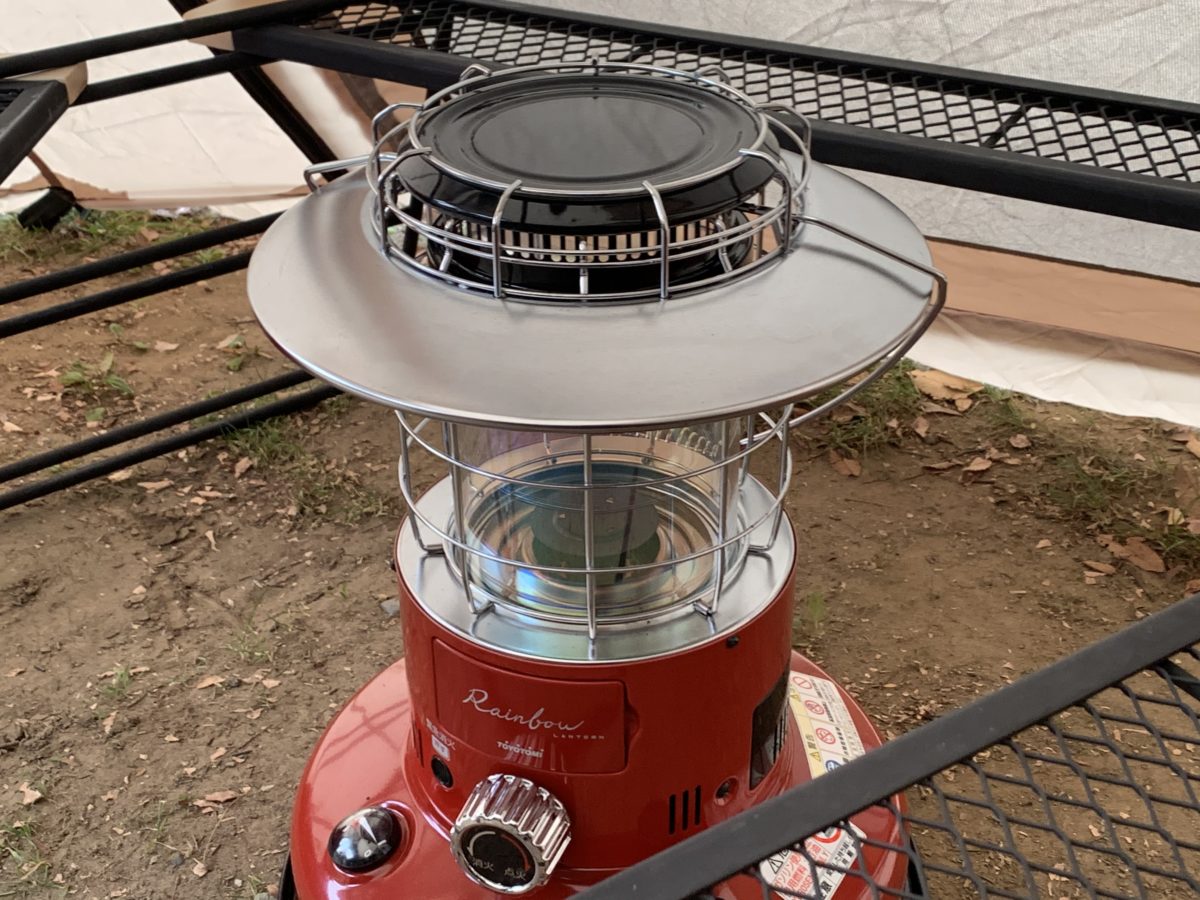 トヨトミ「レインボーストーブ」をレビュー｜収納ケースや冬キャンプに