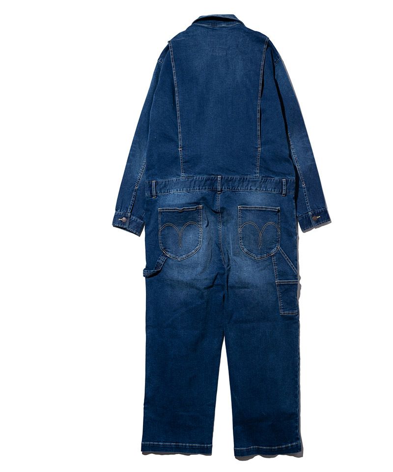 30%OFF【glamb(グラム)】Oversized Denim All in One オーバーサイズ
