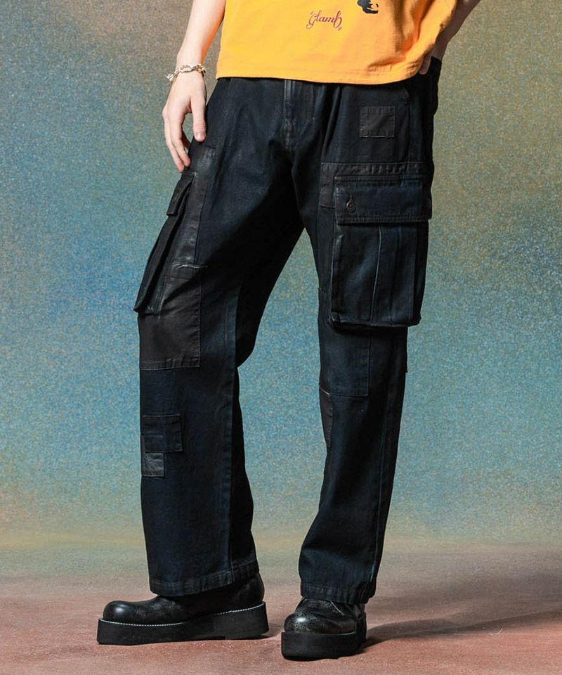 glamb(グラム)】Unplugged Cargo Denim アンプラグドカーゴデニム