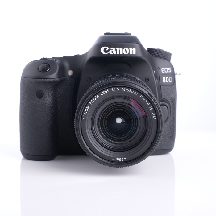 中古】(キヤノン) Canon EOS 80D/EF-S18-55 IS STM レンズキツト
