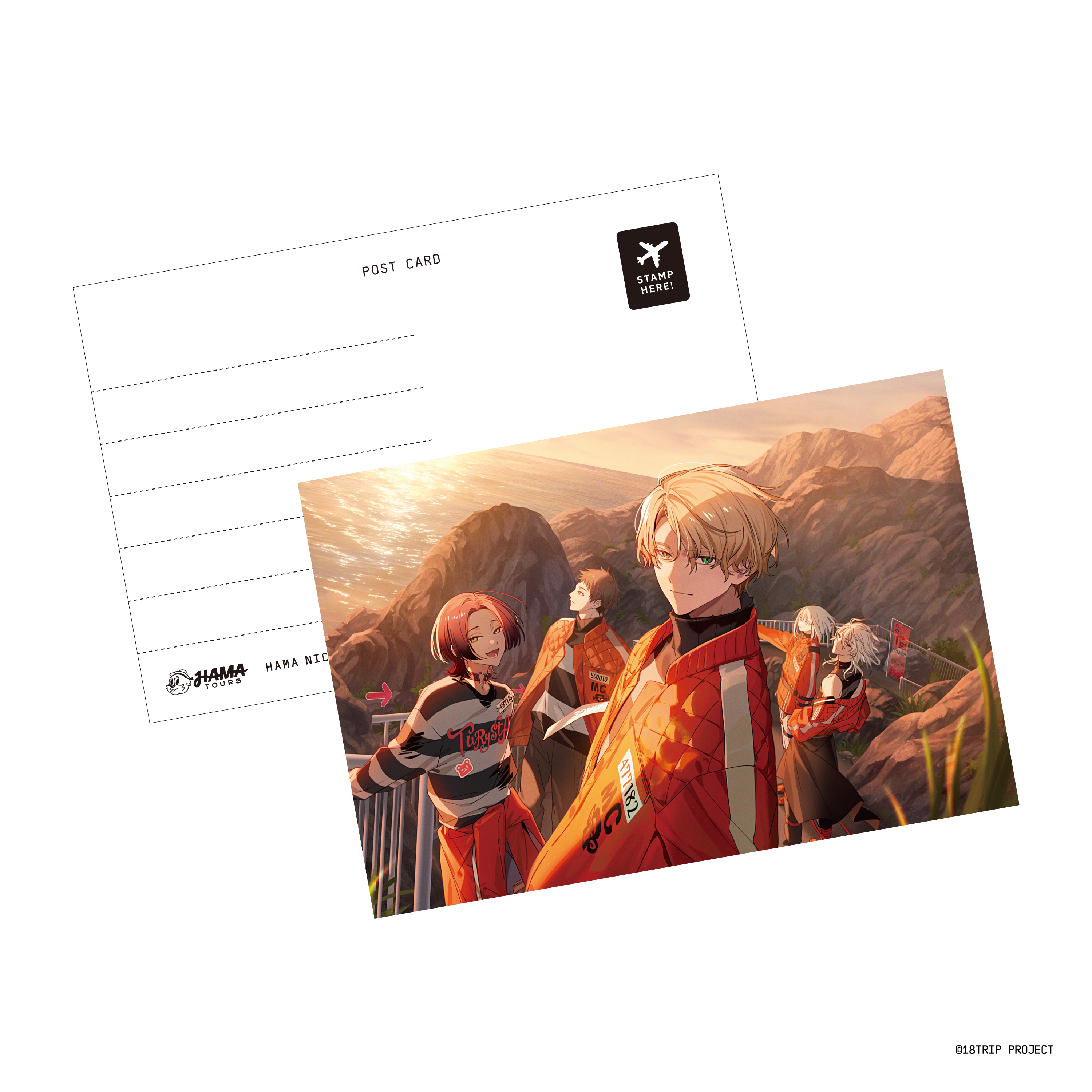 18TRIP ユニットキービジュアルポストカードセット | きゃにめ