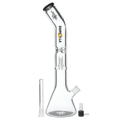 Dopezilla Titans Promethus Glass Water Pipe Black: Lowest Price